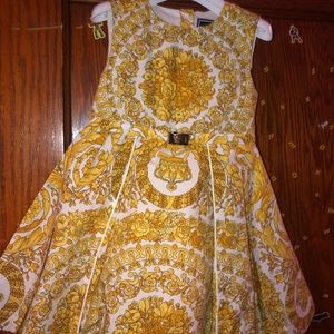 Young Versace toddler girl dress